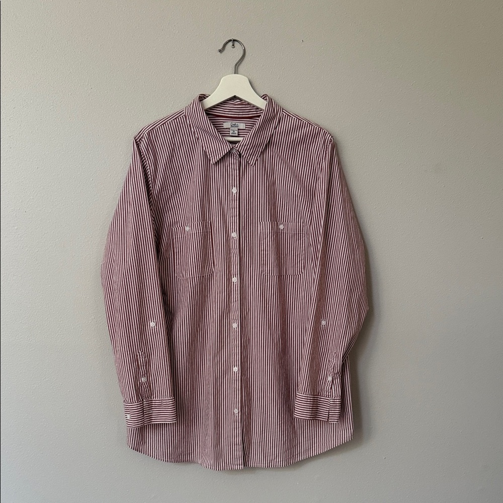 Striped Boyfriend Shirt Shirt